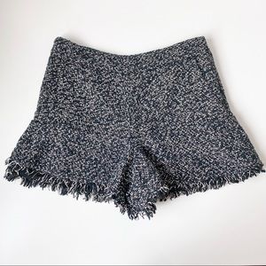 NWOT Korean Roem High rise Tweed Mini Skorts. Size XS.